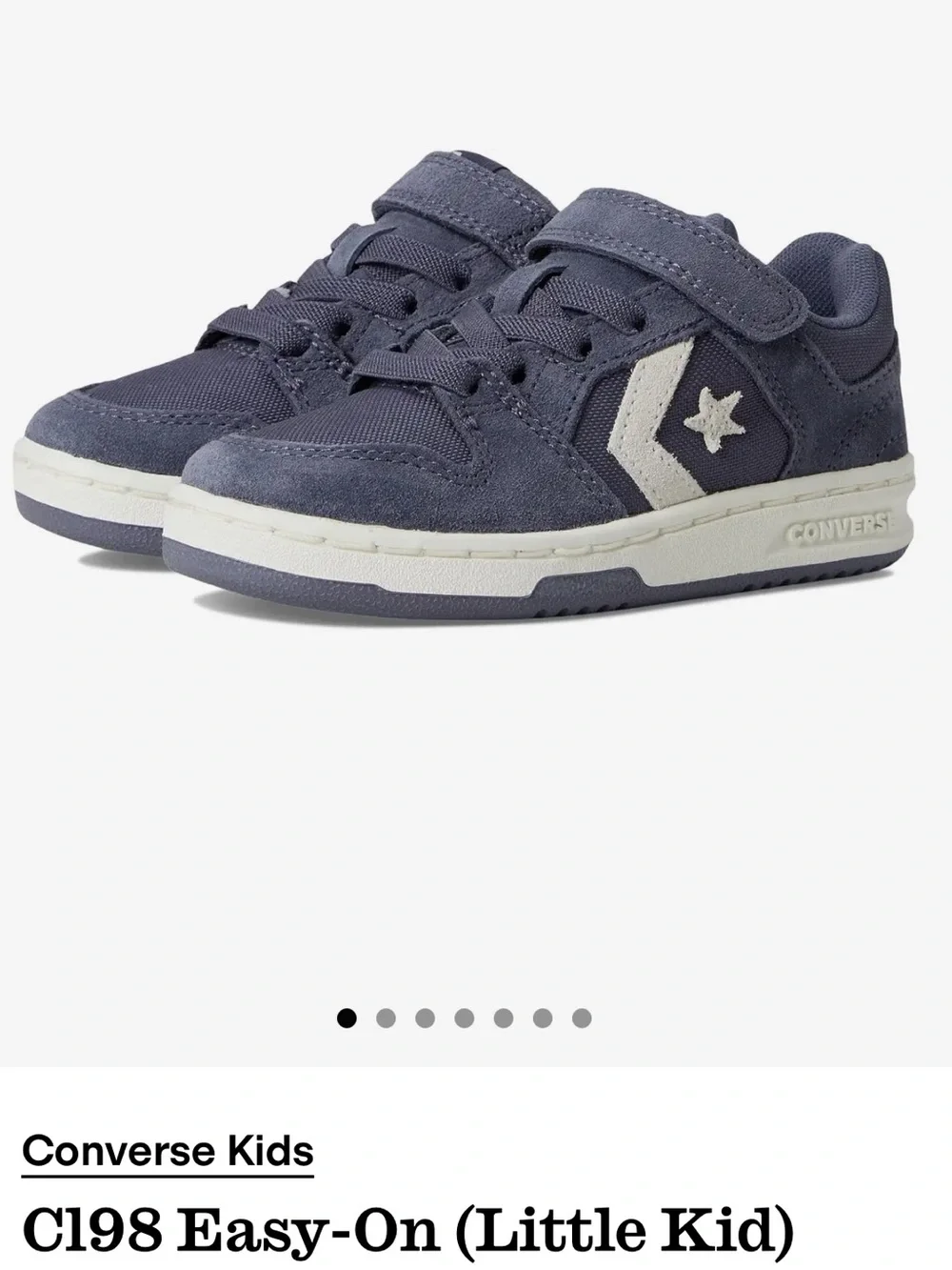NWOT Converse Kids Velcro Sneakers